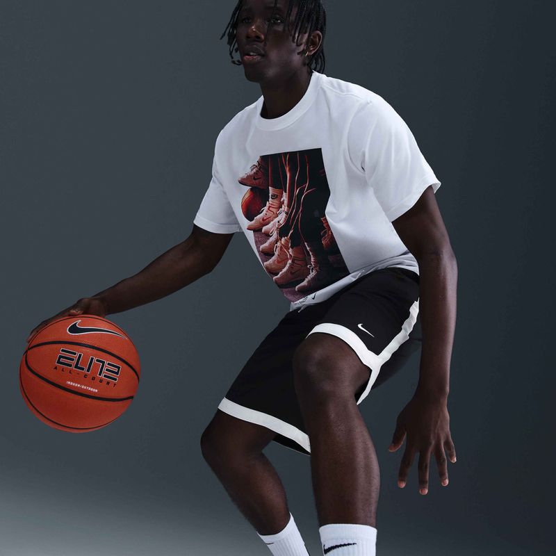 Pánske basketbalové šortky Nike DNA Academy Dri-FIT 11" black/white/white 5