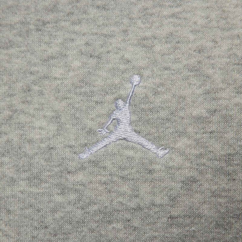 Pánska mikina Jordan Brooklyn Fleece grey heather/white 7
