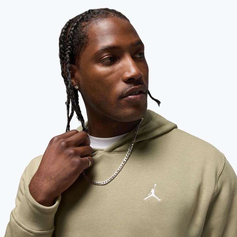 Pánska mikina Nike Jordan Brooklyn Fleece medium khaki/sail 4