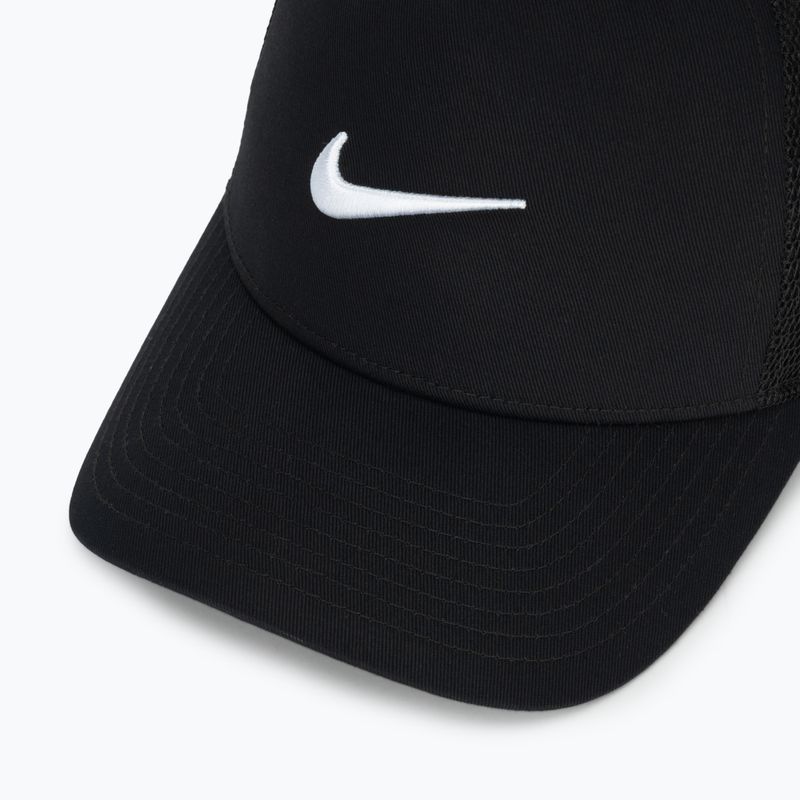 Pánska šiltovka Nike Rise Structured Trucker black/black/white 3