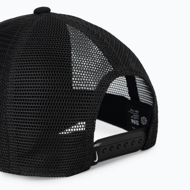 Pánska šiltovka Nike Rise Structured Trucker black/black/white 4