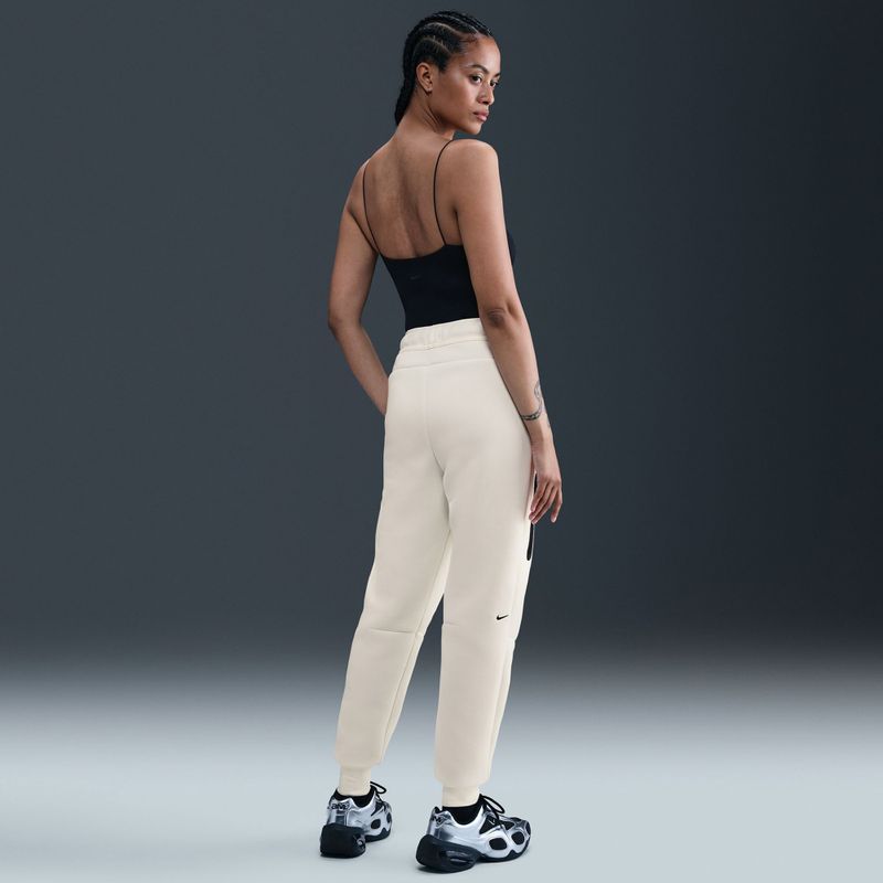 Dámske nohavice Nike Sportswear Tech Fleece Mid-Rise sail/black 8