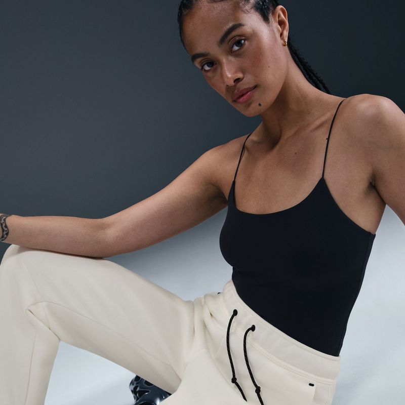 Dámske nohavice Nike Sportswear Tech Fleece Mid-Rise sail/black 11