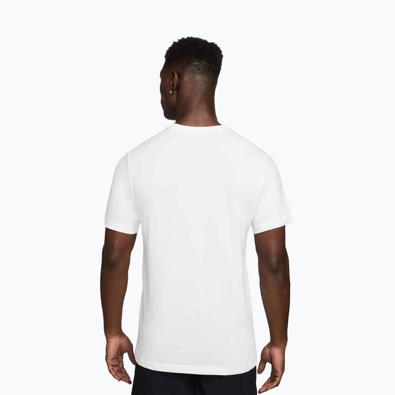 Pánske tričko Nike Dri-Fit Winning white/black 2
