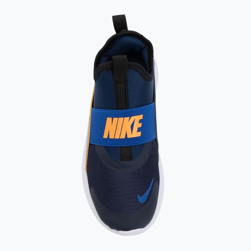 Detské topánky Nike Flex Runner 4 midnight navy/total orange/game royal 5