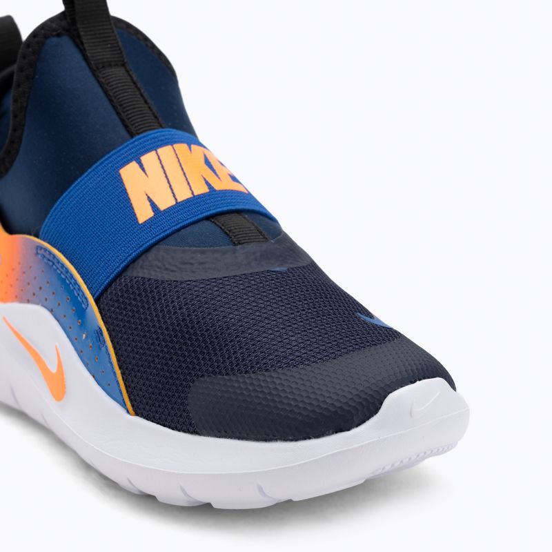 Detské topánky Nike Flex Runner 4 midnight navy/total orange/game royal 7