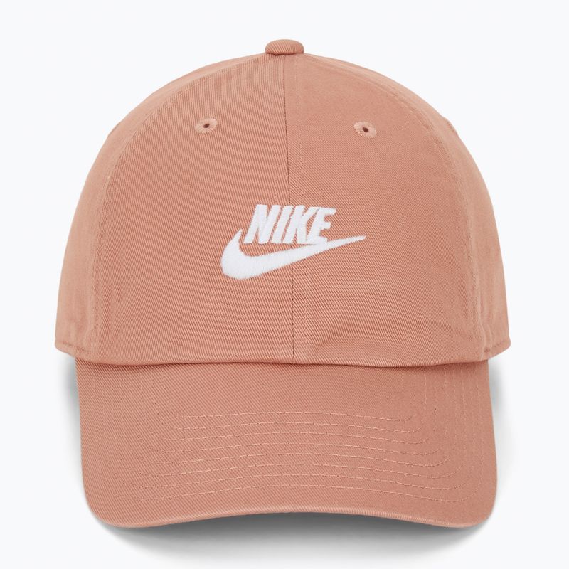 Šiltkovka  Nike Club Unstructured Futura Wash rose gold/white 2