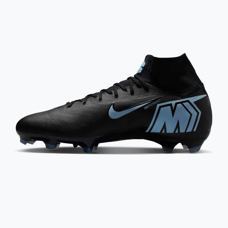 Pánske kopačky Nike Mercurial Superfly 10 Pro FG black/ice blue 2