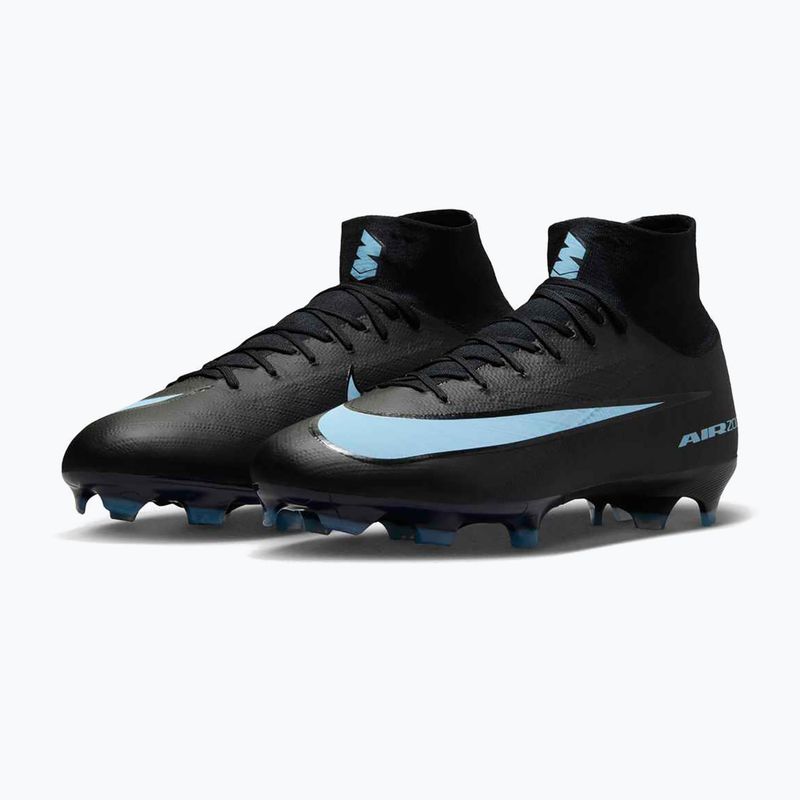 Pánske kopačky Nike Mercurial Superfly 10 Pro FG black/ice blue 3