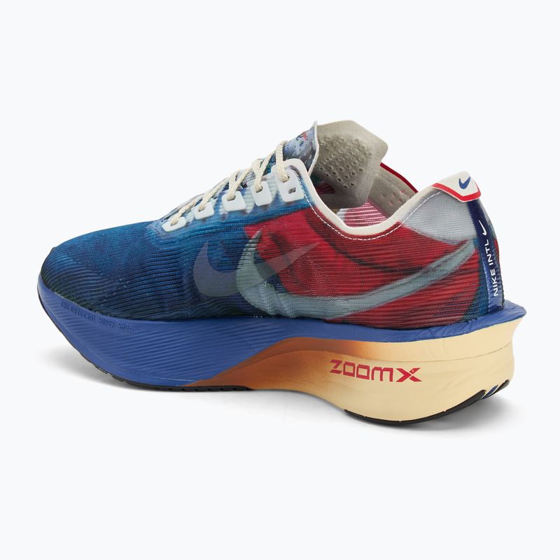 Pánske bežecké topánky Nike Vaporfly 4 multi-color/mountain blue/fire red/clear 3