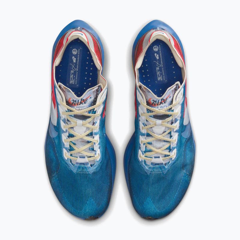 Pánske bežecké topánky Nike Vaporfly 4 multi-color/mountain blue/fire red/clear 8