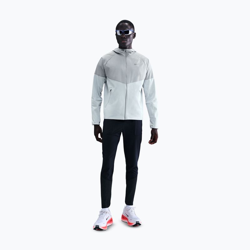 Pánska bežecká bunda Nike Miler Repel Winterized pure platinum 2