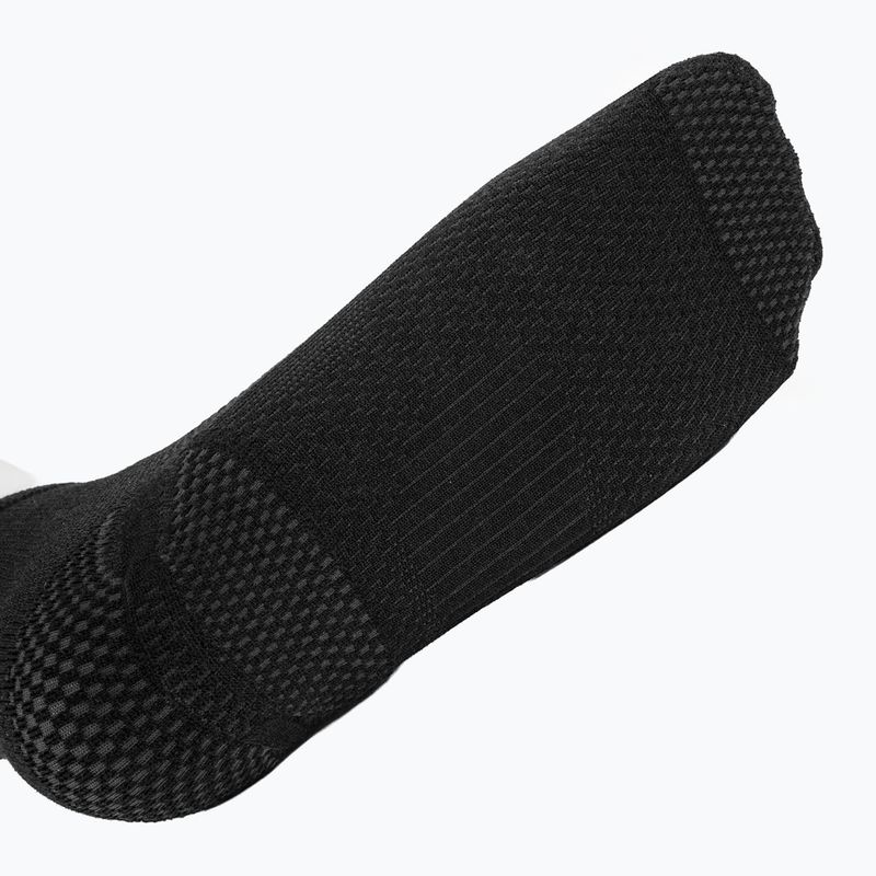 Ponožky Nike Running Lightweight Wool Crew black/dark smoke grey 5