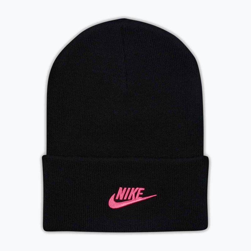 Zimná čiapka Nike Peak Futura Beanie black/pinksicle