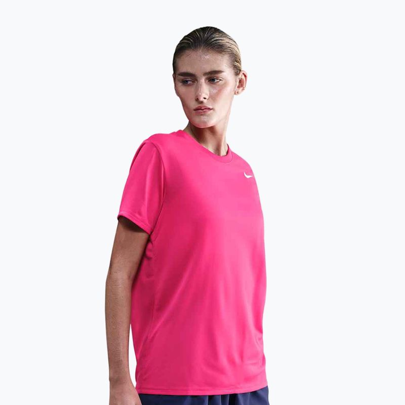 Dámske tréningové tričko Nike Dri-Fit rush pink/white