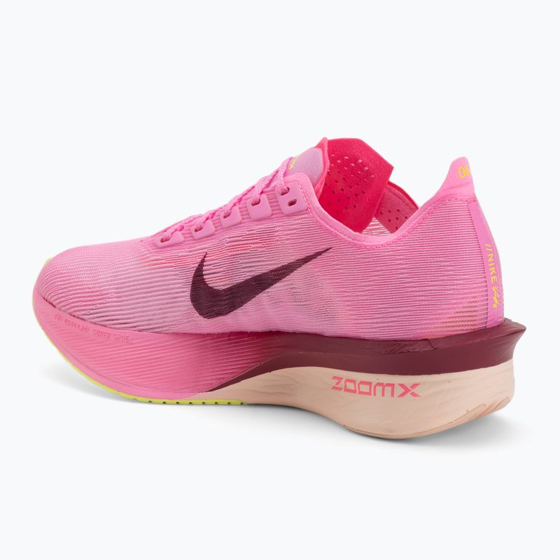 Dámske bežecké topánky Nike Vaporfly 4 pink spell/hyper pink/volt ice/bordeaux 3