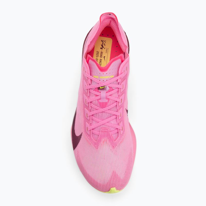 Dámske bežecké topánky Nike Vaporfly 4 pink spell/hyper pink/volt ice/bordeaux 5