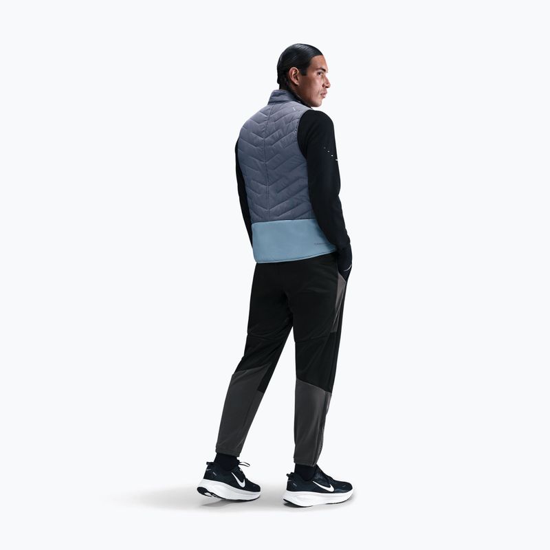 Pánske bežecké nohavice Nike Challenger Therma-Fit Winterized black/anthracite/black 3