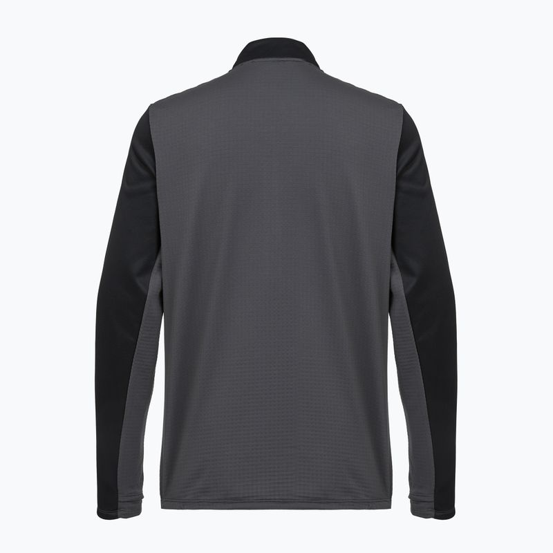 Pánska bežecká mikina Nike Pacer Winterized 1/2 Zip anthracite/black 3