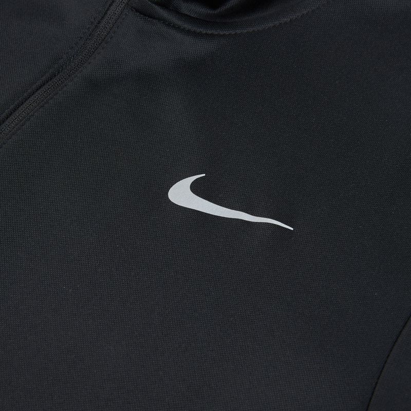 Pánska bežecká mikina Nike Pacer Winterized 1/2 Zip anthracite/black 4