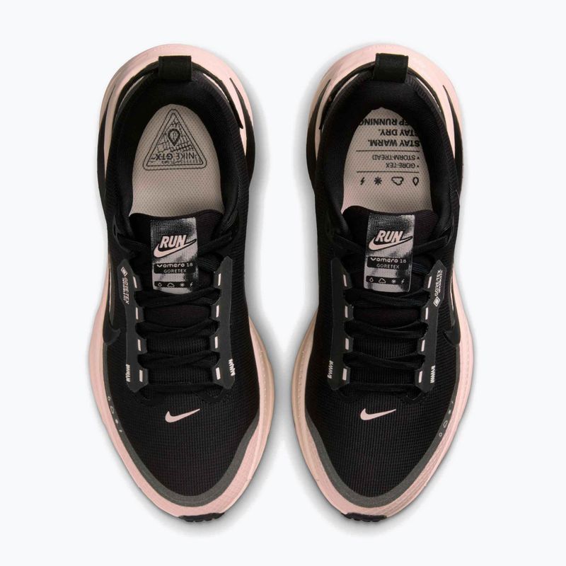 Dámske bežecké topánky Nike Vomero 18 GORE-TEX black/crimson tint/black/black 10