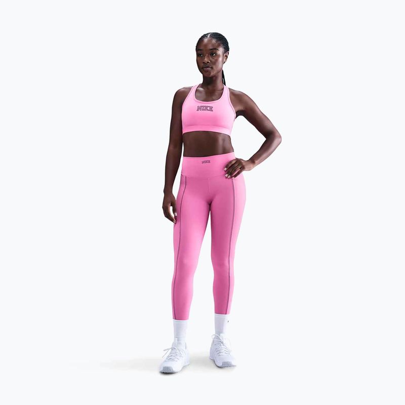 Dámske legíny Nike One High-Waisted playful pink 2
