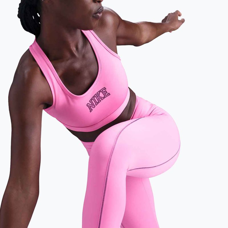 Dámske legíny Nike One High-Waisted playful pink 4
