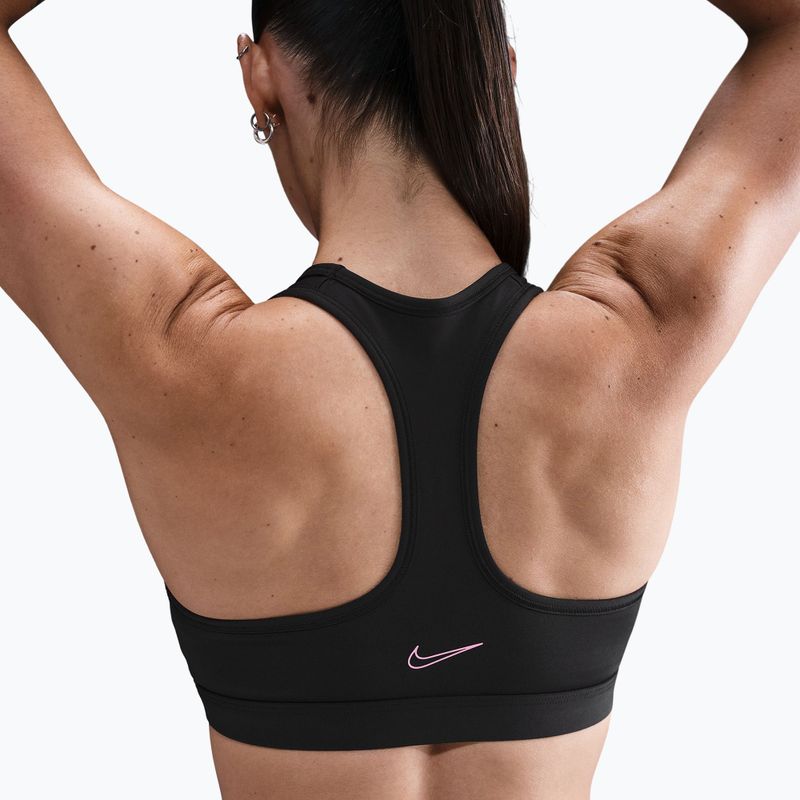 Fitness podprsenka Nike Swoosh Medium Support black 5