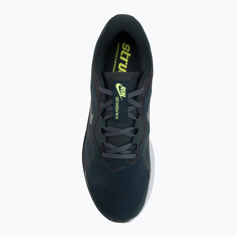 Pánske bežecké topánky Nike Structure 26 Wide seaweed/volt/pure platin 5