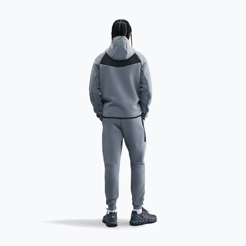 Nohavice pánske Nike Tech Joggers cool grey/cool grey/volt 2