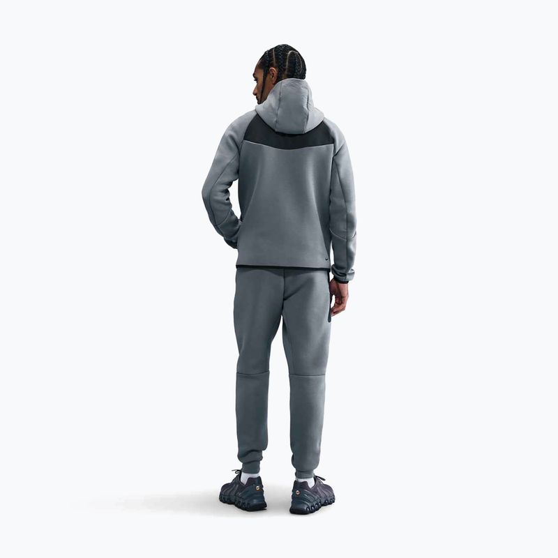 Pánska mikina Nike Tech Windrunner Full-Zip cool grey/dark smoke grey/volt 2