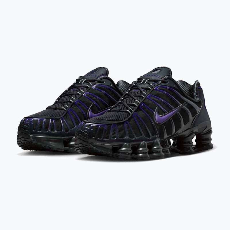 Pánska obuv Nike Shox TL dark smoke grey/court purple 4