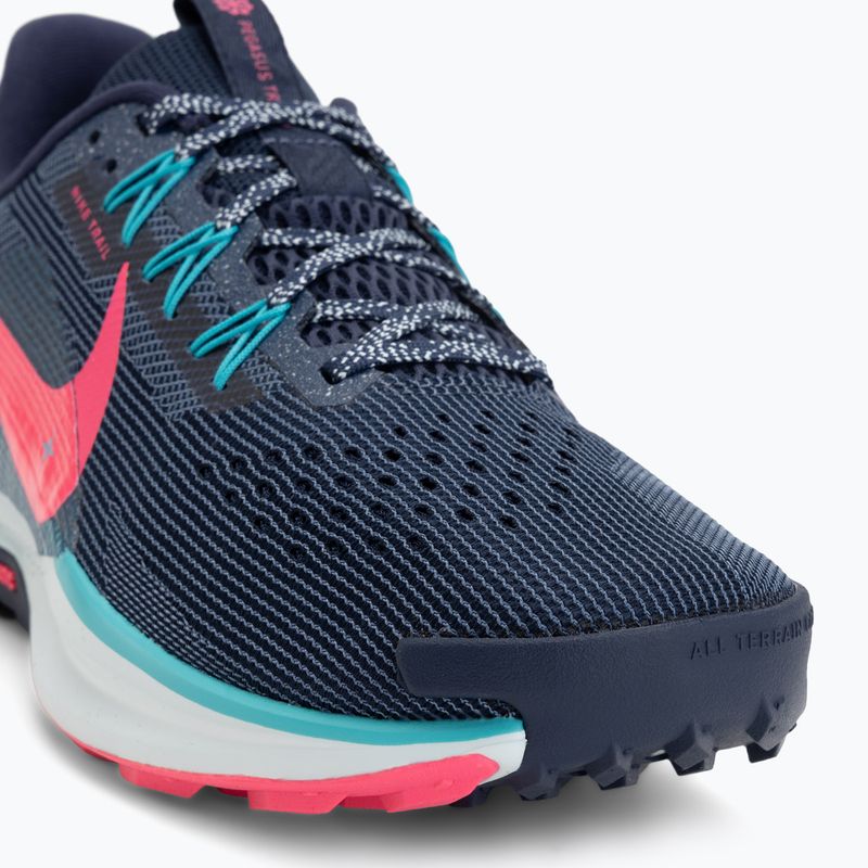 Pánske bežecké topánky Nike Pegasus Trail 5 midnight navy/dusty cactus/hyper pink 7