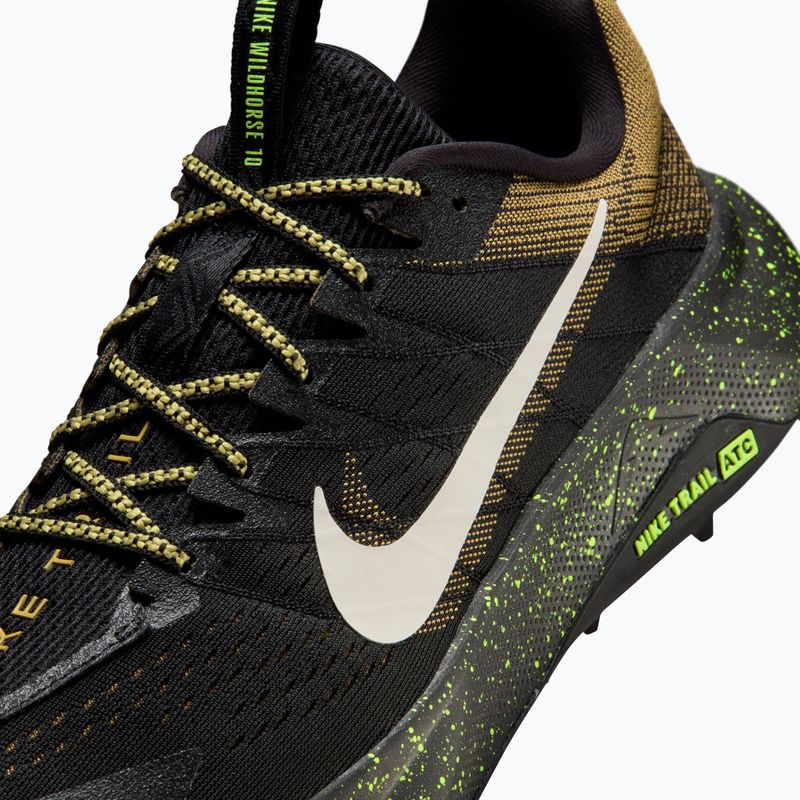 Pánske bežecké topánky Nike Wildhorse 10 black/peat moss/volt ice/phantom 8