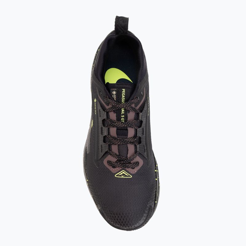 Dámske bežecké topánky Nike Pegasus Trail 5 GTX black/phantom/tattoo/volt ice 5