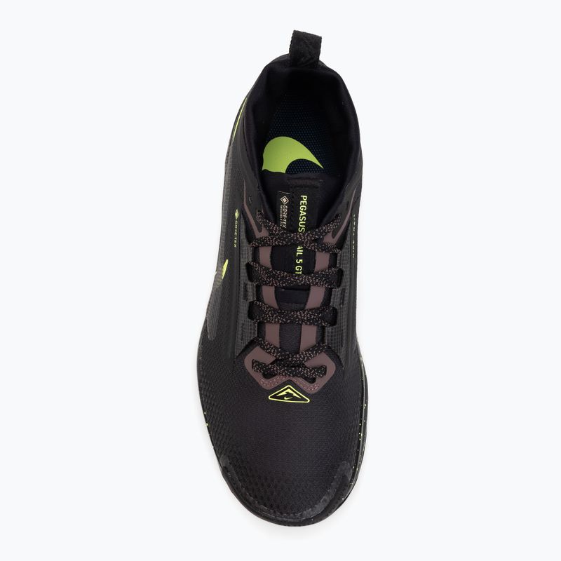 Pánske bežecké topánky Nike Pegasus Trail 5 GORE-TEX black/phantom/tattoo/volt ice 5