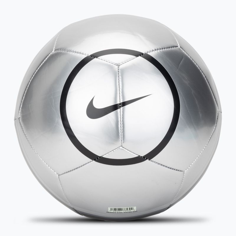 Futbalová lopta Nike Academy T90 Metallic '26 metallic silver/black/black veľkosť 4