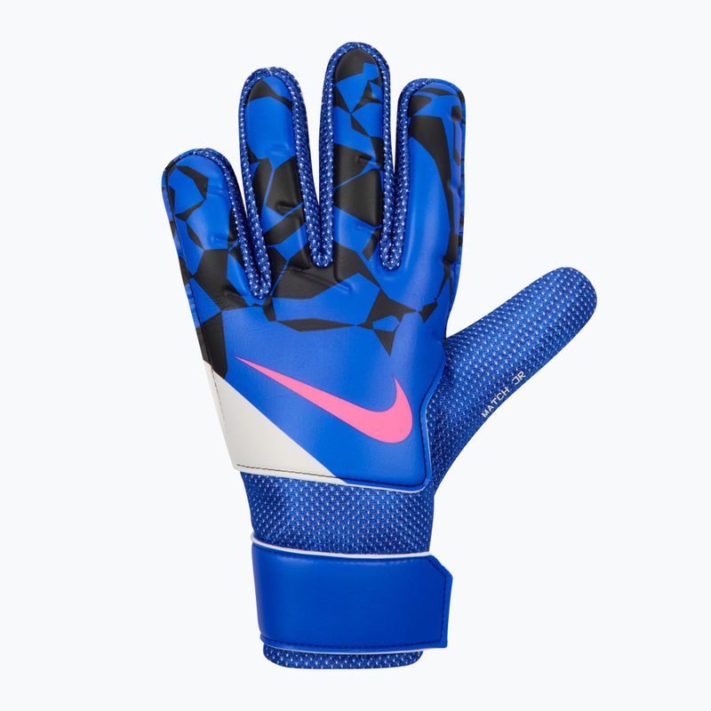 Brankárske rukavice Nike Match Jr. racer blue/black/pink blast 2