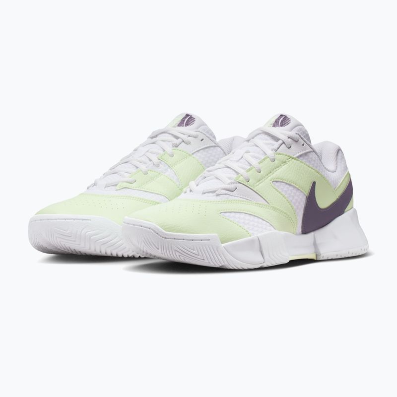 Pánske topánky Nike Court Lite 4 white/volt tint/dark raisin 3