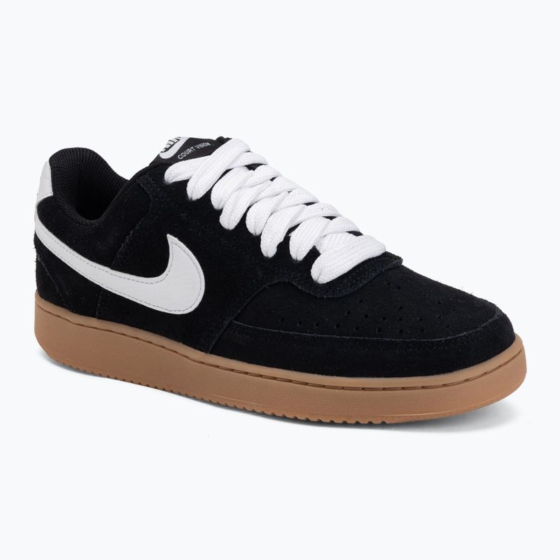 Pánske topánky Nike Court Vision Low FL black/gum med brown/white