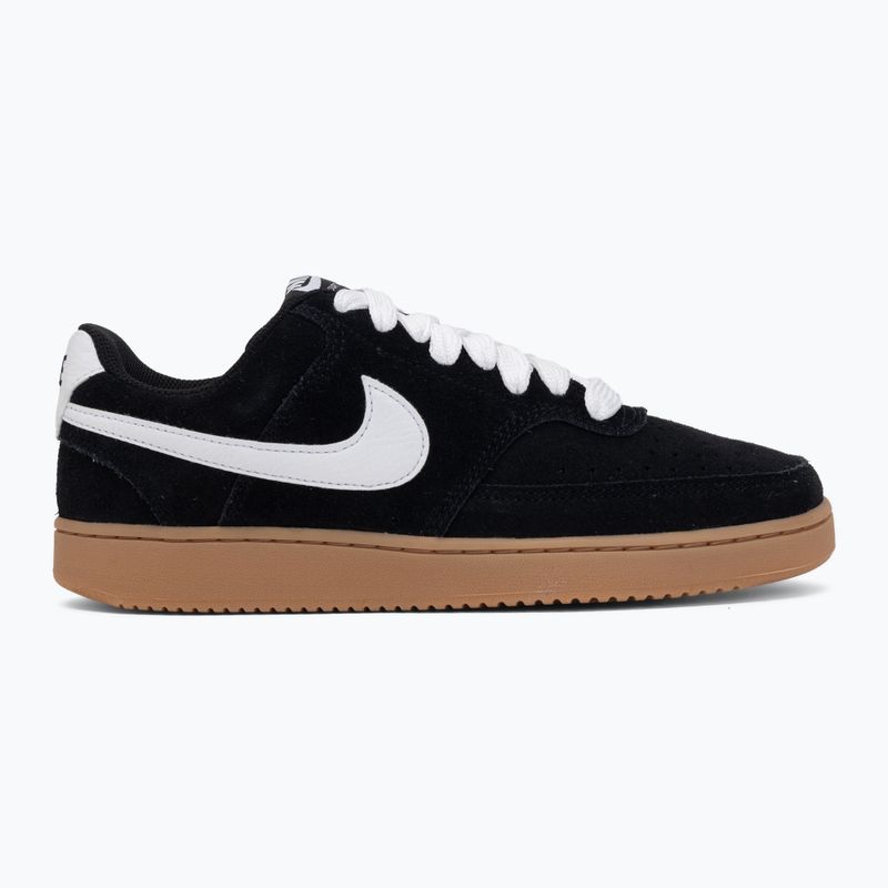 Pánske topánky Nike Court Vision Low FL black/gum med brown/white 2