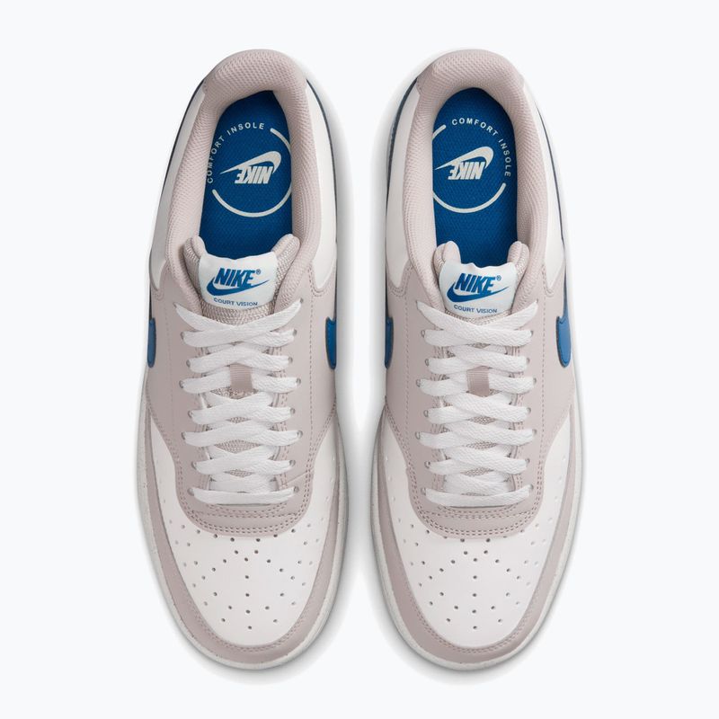 Pánske topánky Nike Court Vision Low sail/cream ii/brilliant blue 8