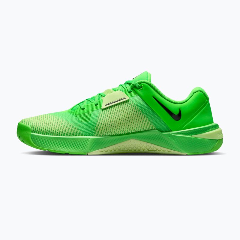 Pánske topánky na vzpieranie Nike Metcon 10 green strike/light liquid lime/black 2