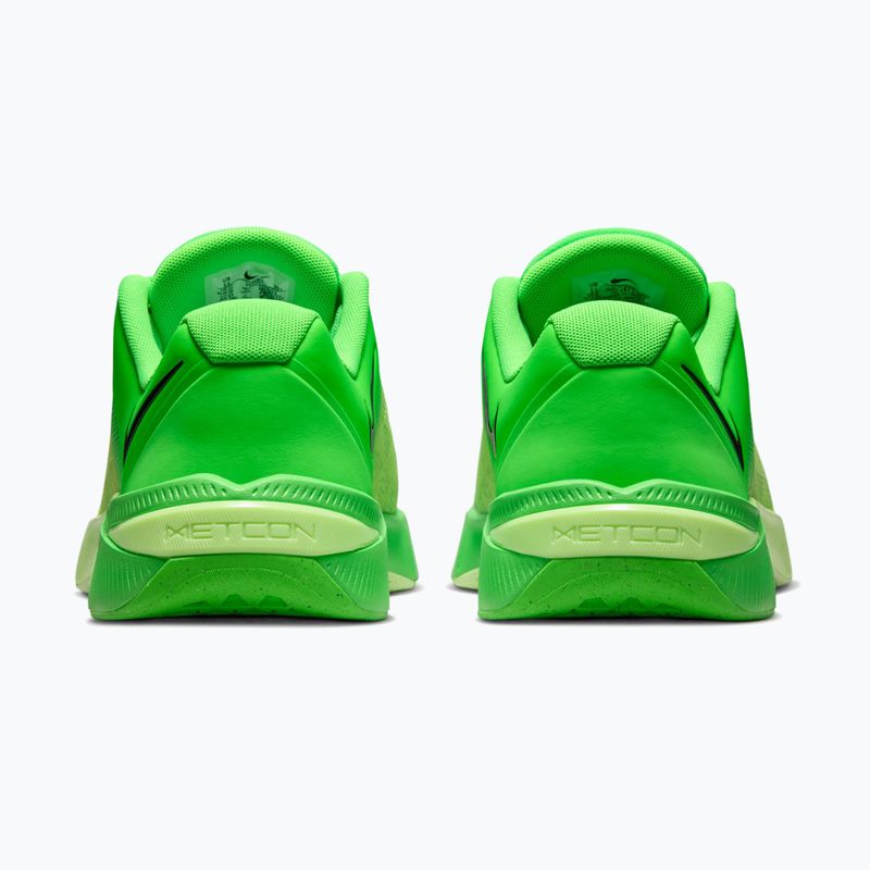 Pánske topánky na vzpieranie Nike Metcon 10 green strike/light liquid lime/black 4