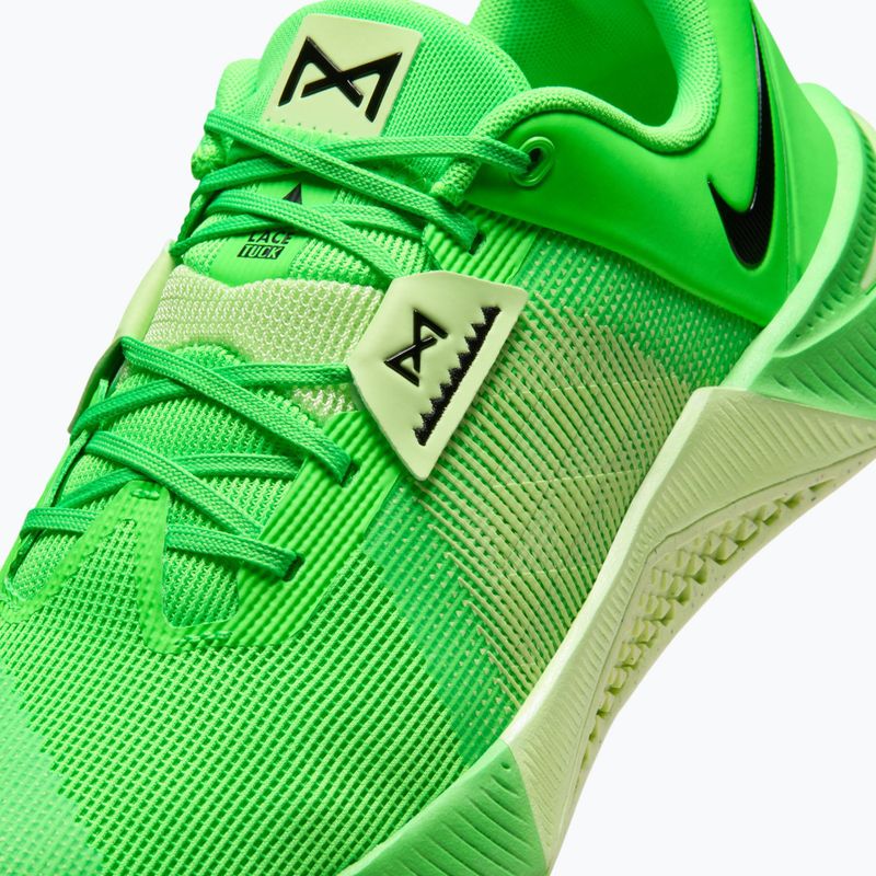 Pánske topánky na vzpieranie Nike Metcon 10 green strike/light liquid lime/black 5