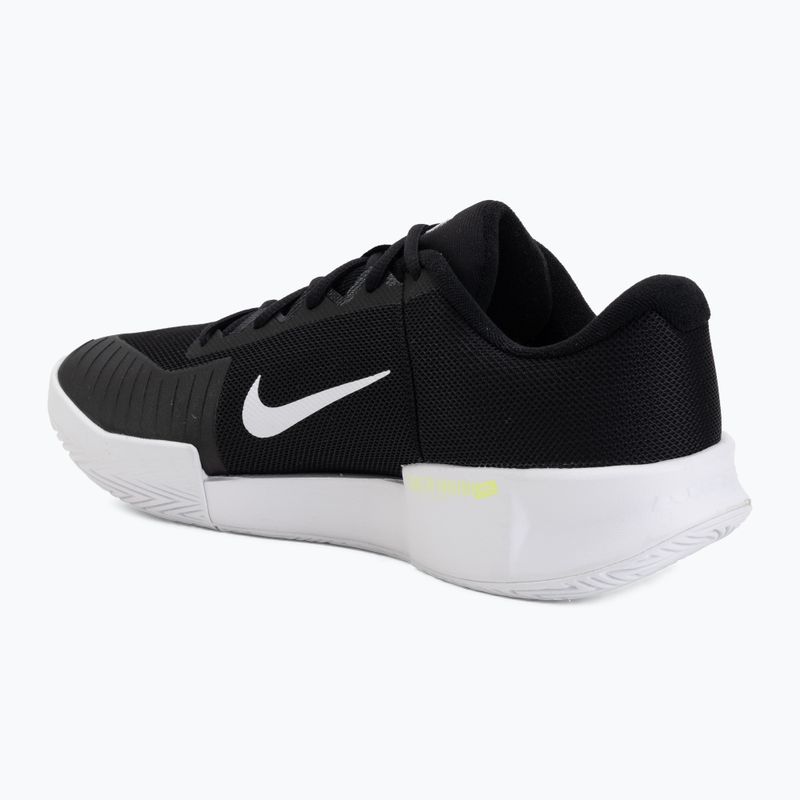 Pánske tenisové topánky Nike GP Challenge Pro black/anthracite/volt 3