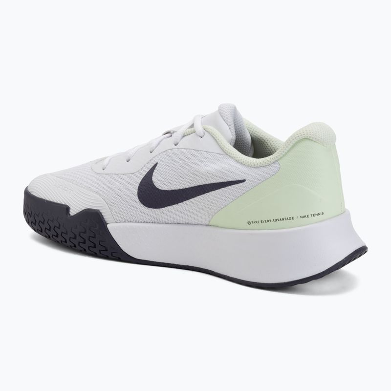 Pánske tenisové topánky Nike Vapor Lite 3 white/volt tint/dark raisin 3