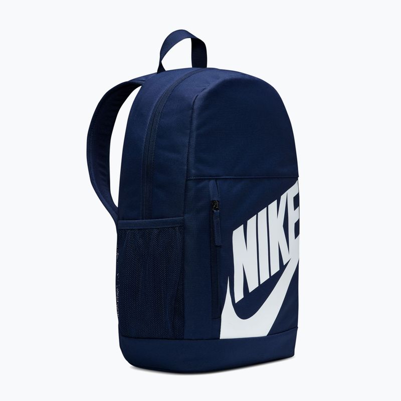 Detský mestský batoh Nike Elemental Shoebox 20 l midnight navy/orange/white 2