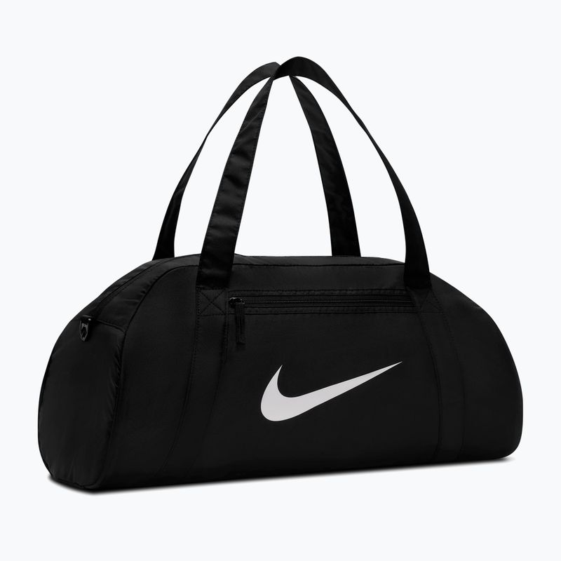 Dámska športová taška Nike Gym Club 24 l black/black/white 2