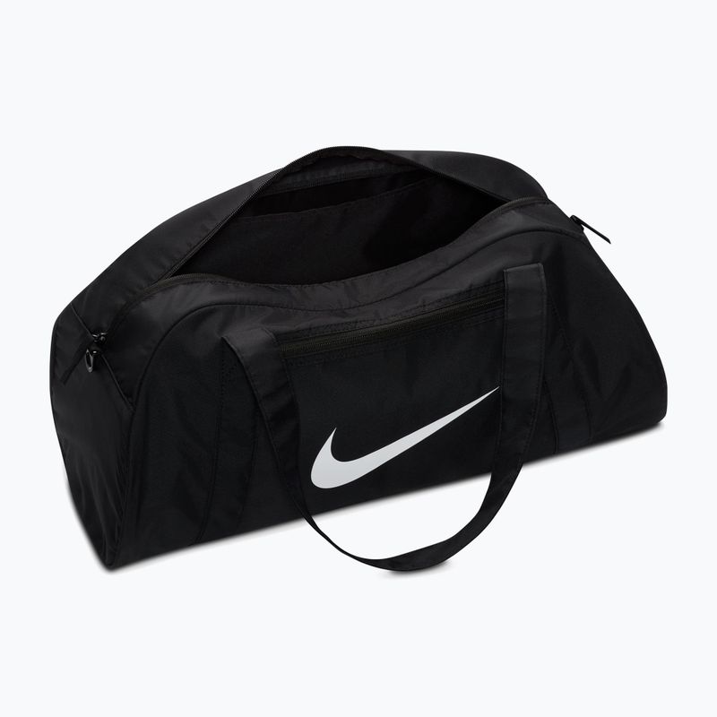 Dámska športová taška Nike Gym Club 24 l black/black/white 4